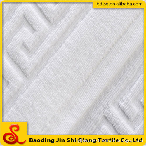 Wholesale High-quality White color 100% Cotton towel Set , Dobby Jacquard towel set